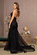 GLS by Gloria GL3000 Godet Skirt Spaghetti Straps 3D Floral Dress