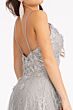 GLS by Gloria GL3031 A-Line Spaghetti Strap Plunging Neck Dress