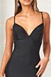 Elizabeth K GL3035 Embellished Bust Lace-Up Back Dress