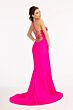 Elizabeth K GL3035 Embellished Bust Lace-Up Back Dress