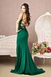 GLS by Gloria GL3036 Lace-Up Back Sweetheart Neck Hot Fix Dress