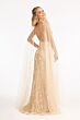 GLS by Gloria GL3047 Floor-Length Sleeves Plunging Neck Dress