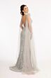 GLS by Gloria GL3047 Floor-Length Sleeves Plunging Neck Dress