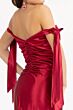 Elizabeth K GL3059 Tie Straps Off The Shoulder Bridesmaid Dress