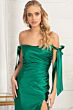 Elizabeth K GL3059 Tie Straps Off The Shoulder Bridesmaid Dress