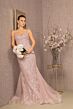 GLS by Gloria GL3121 Godet Skirt Sweetheart Neck Glitter Dress