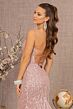 GLS by Gloria GL3121 Godet Skirt Sweetheart Neck Glitter Dress