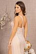 Elizabeth K GL3133 Side Tail High Slit One Shoulder Dress