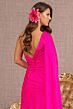 Elizabeth K GL3136 Cape Sleeve Asymmetric Neckline Glitter Dress