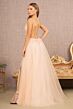 Elizabeth K GL3152 Strappy Back Embroidered Top Dress