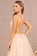 Elizabeth K GL3152 Strappy Back Embroidered Top Dress