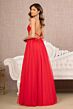 Elizabeth K GL3152 Strappy Back Embroidered Top Dress