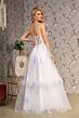 GLS by Gloria GL3208 Tie Straps Embroidered Corset Dress
