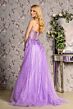 GLS by Gloria GL3209 High Slit Strapless Sweetheart Corset Dress