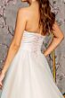 GLS by Gloria GL3244 Layered Skirt Strapless Sweetheart Neck Dress