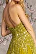 GLS by Gloria GL3281 Godet Skirt One Shoulder Embellished Dress