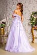 GLS by Gloria GL3296 Embroidered Corset Off The Shoulder Dress