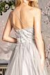 GLS by Gloria GL3384 Strappy Back A-Line One-Shoulder Dress