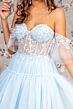 GLS by Gloria GL3396 Two-Way Skirt Off The Shoulder Dress