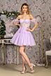 GLS by Gloria GL3396 Two-Way Skirt Off The Shoulder Dress