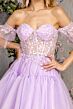 GLS by Gloria GL3396 Two-Way Skirt Off The Shoulder Dress