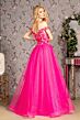 GLS by Gloria GL3443 Floral Corset Off The Shoulder Dress