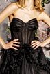 GLS by Gloria GL3455 Ruffle Skirt Strapless Corset Dress