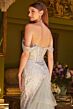 Elizabeth K GL3563 Detachable Train Off The Shoulder Corset Dress
