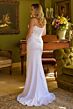 Elizabeth K GL3588 Strapless Sweetheart Neckline Corset Dress