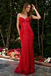 Elizabeth K GL3851 Sweetheart Neckline Embellished Strapless Dress