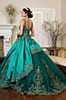 Elizabeth K GL1930 Pleated Satin Skirt Sweetheart Neck Sweet 16 Dress