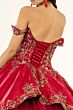 Elizabeth K GL1930 Pleated Satin Skirt Sweetheart Neck Sweet 16 Dress