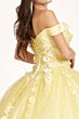 Elizabeth K GL1958 Off The Shoulder Notched Neck Sweet 16 Dress