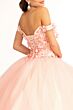 Elizabeth K GL1960 Sweetheart Neck Applique Bodice Sweet 16 Dress