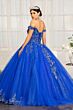 Elizabeth K GL1972 Pannier Skirt Off The Shoulder Sweet 16 Dress