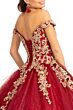 Elizabeth K GL1972 Pannier Skirt Off The Shoulder Sweet 16 Dress