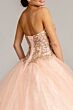 Elizabeth K GL1973 Sequin Bodice Sweetheart Neck Sweet 16 Dress