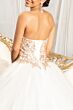 Elizabeth K GL1973 Sequin Bodice Sweetheart Neck Sweet 16 Dress