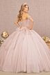 Elizabeth K GL2604 Sweetheart Neck Embroidered Bodice Sweet 16 Gown