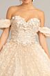 Elizabeth K GL3019 Sweetheart Neck Puff Sleeve Quinceanera Gown