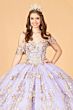 Elizabeth K GL3077 Off-The-Shoulder Embroidered Sweet 16 Dress