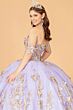 Elizabeth K GL3077 Off-The-Shoulder Embroidered Sweet 16 Dress