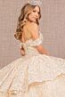 Elizabeth K GL3112 Sweetheart Neck Peplum Skirt Quinceanera Dress