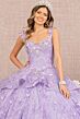 Elizabeth K GL3112 Sweetheart Neck Peplum Skirt Quinceanera Dress