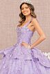 Elizabeth K GL3112 Sweetheart Neck Peplum Skirt Quinceanera Dress
