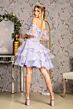 Elizabeth K GL3180 Ruffle Peplum Two-Way Skirt Quinceanera Dress