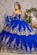Elizabeth K GL3184 Bell Sleeve Sweetheart Neck Quince Gown