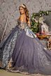 GLS by Gloria GL3318 Bell Sleeve Satin Back Bow Quinceanera Dress