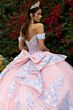 GLS by Gloria GL3517 Sweetheart Neck Back Bow Quince Dress