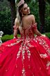 GLS by Gloria GL3522 Sweetheart Neck Off-The-Shoulder Quince Dress